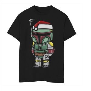 Star Wars Boba Fett with Santa hat